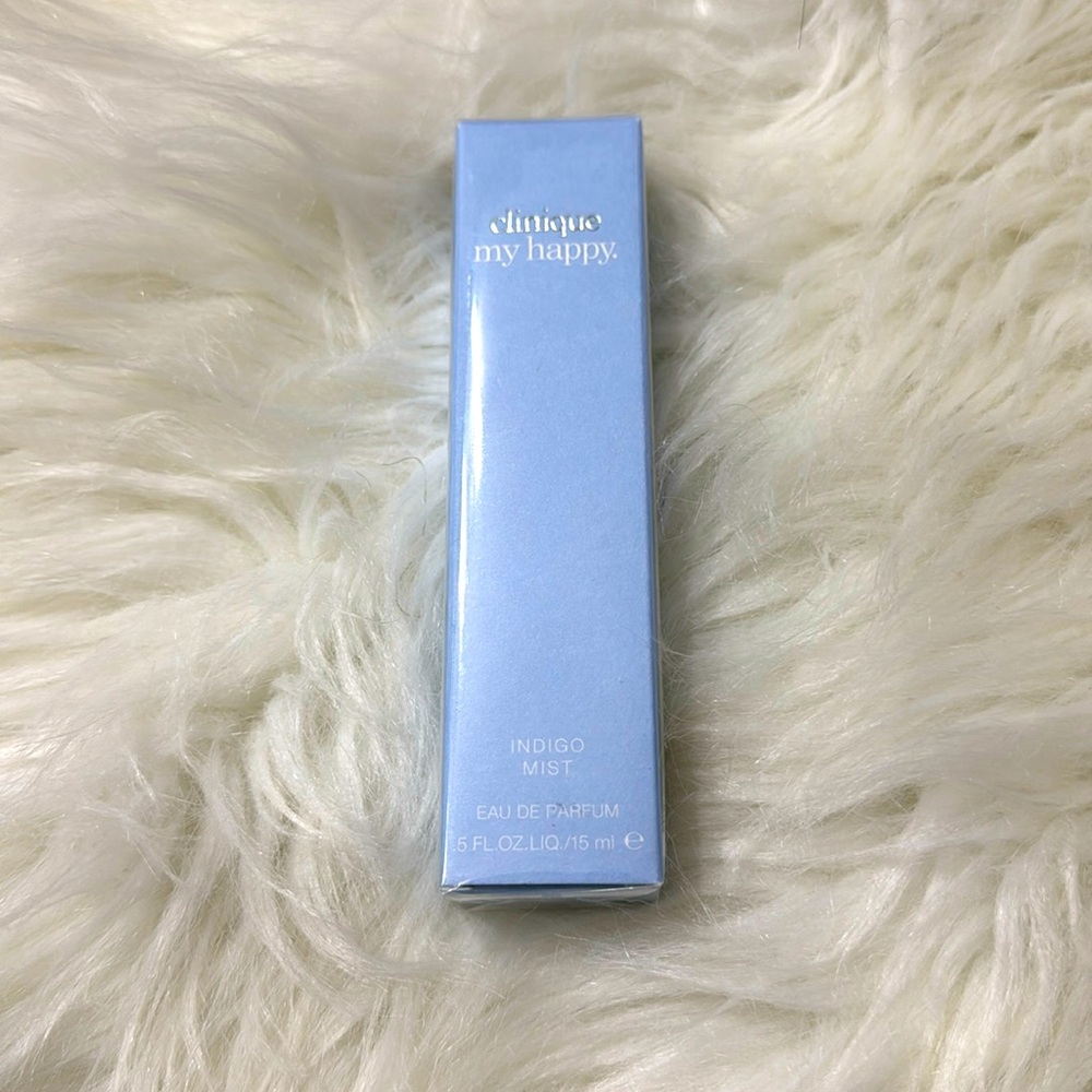 Clinique My Happy Inidigo Mist Perfume Spray, 0.5 oz.